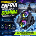 COOLER GAMER DOBLE PARA CELULAR