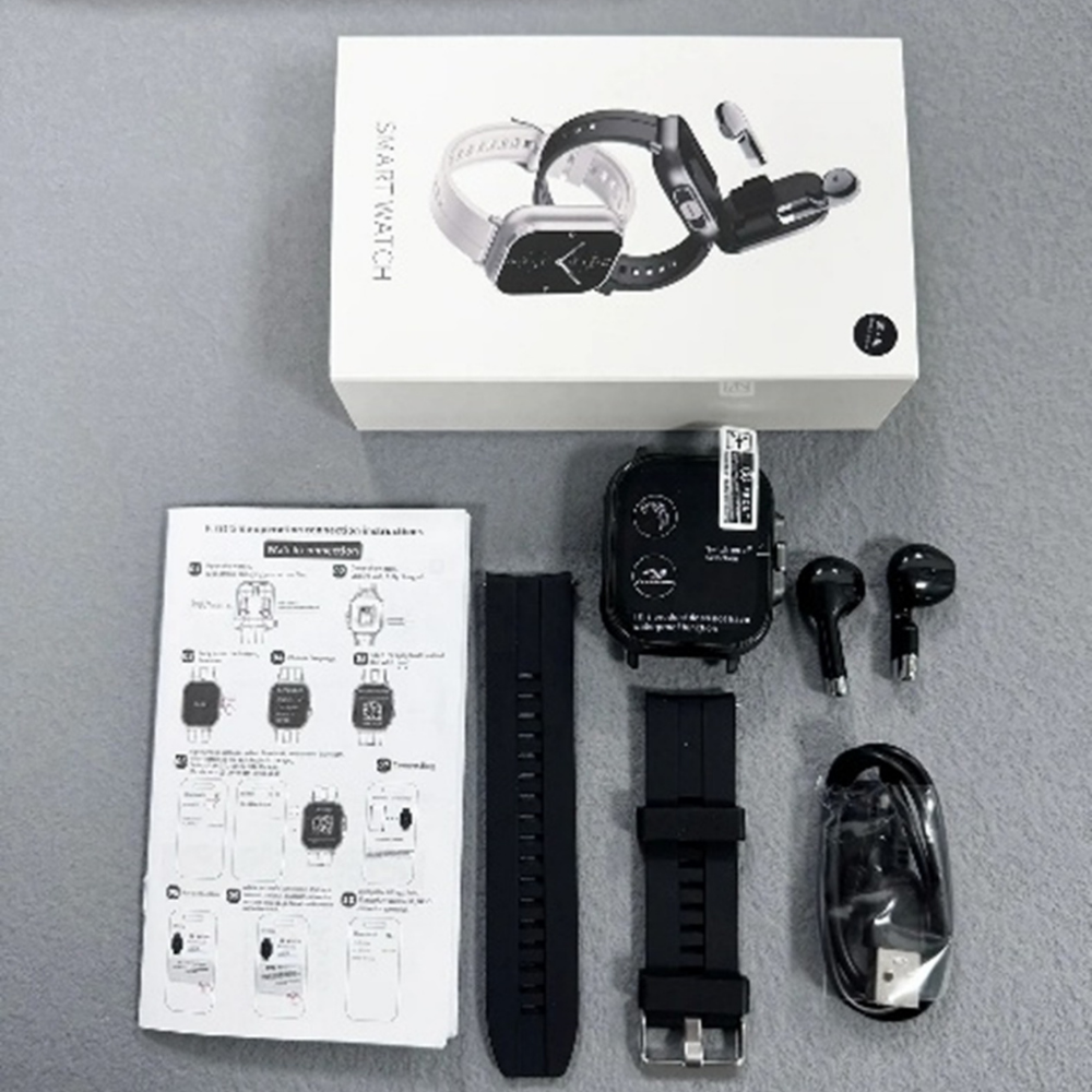 Smart Watch D8pro con Auriculares - 2 en 1