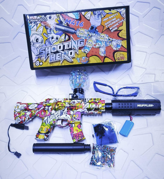 Pistola Hidrogel con Luces RGB + Bota Humo que hará estallar de emoción tu Navidad